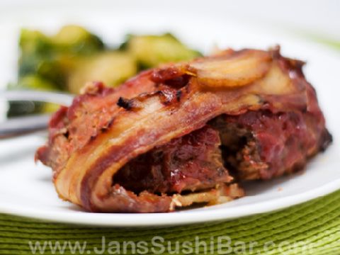 Bacon-Wrapped Meatloaf